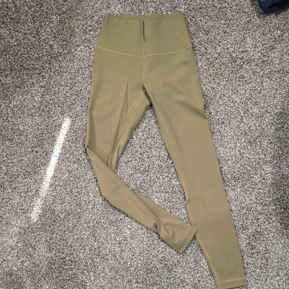 lululemon athletica Olive Green Leggings - Picture 3 of 4
